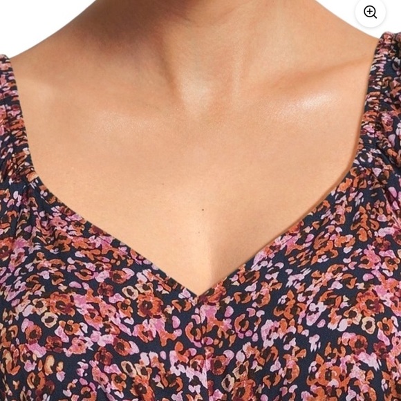 Terra & Sky Flutter Sleeve Midi Dress - Picture 4 of 9